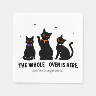 Serviette En Papier Drôle Toute La Communauté Est Ici Salle Des Chats
