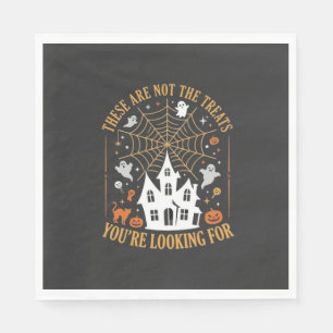 Serviette En Papier Drôles de friandises d'Halloween Fantôme Conceptio