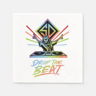 Serviette En Papier Drop the Beat : DJ Scooby-Doo