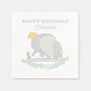 Serviette En Papier Dumbo de Disney 1er anniversaire