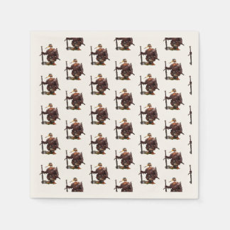 Serviette En Papier Durulz avec épée