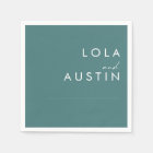 Dusty Boho | Serviettes Mariages vertes