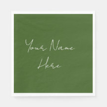 Earth Tone Mariage Event Réception Napkins