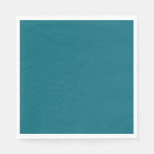 Serviette En Papier Eau bleu caraïbe noire turquoise