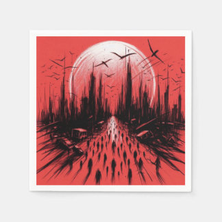 Serviette En Papier Échos du passé