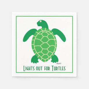 Serviette En Papier Éclairage pour tortues