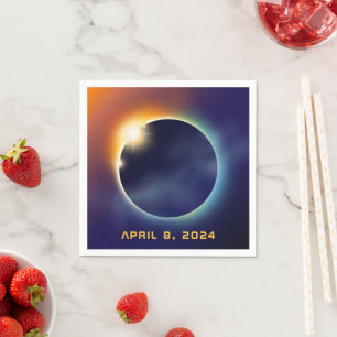 Serviette En Papier Éclipse solaire totale   Astronomy Star Party