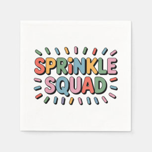 Serviette En Papier Écrasage Saupoudrer bébé