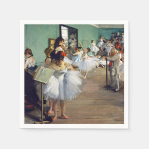 Serviette En Papier Edgar Degas - Classe Danse