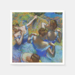 Serviette En Papier Edgar Degas - Danseurs Bleus