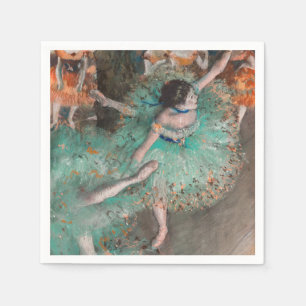 Serviette En Papier Edgar Degas - Swaying Dancer / Danseuse en vert