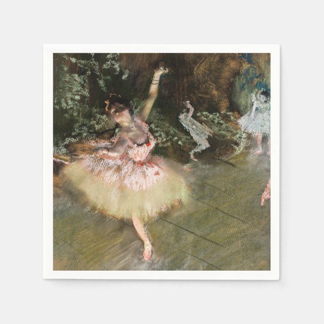 Serviette En Papier Edgar Degas - The Star 1878 (Devant)