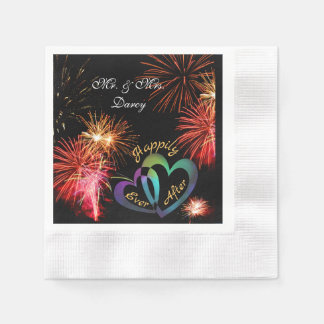 Serviette En Papier Editable - Heureusement toujours après avec Firewo