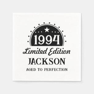 Serviette En Papier Edition limitée 30e anniversaire