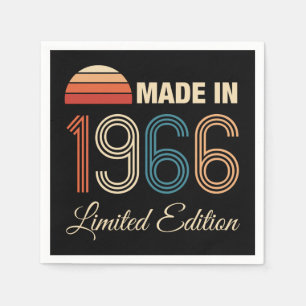 Serviette En Papier Édition limitée 60e anniversaire 1966