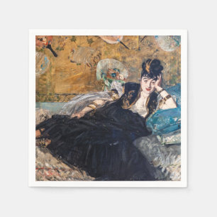 Serviette En Papier Edouard Manet - Dame aux Éventails