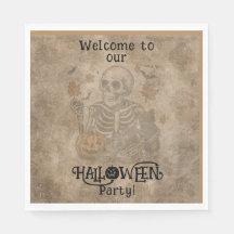 Éffrayante Skeleton Halloween