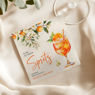 Serviette En Papier Elégant Amour au premier Spritz' Baby Shower