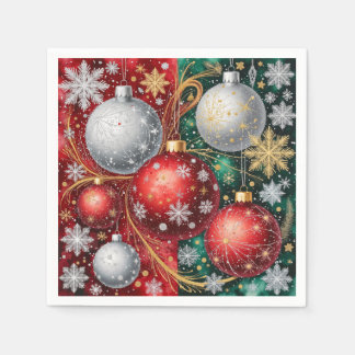 Serviette En Papier Elegant Christmas Ornament