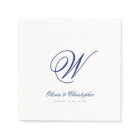Elegant Classic Nom Mariage initial