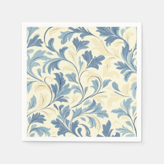 Serviette En Papier Élégant design Vintage de défilement