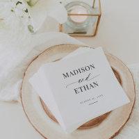 Élégant Mariage de calligraphie de script simple