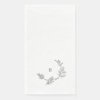 Élégant Mariage floral croqué