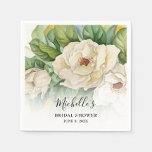 Elégante Fête des mariées d'aquarelle florale Nom 