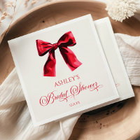 Elégante Fête des mariées rouge coquette Bow
