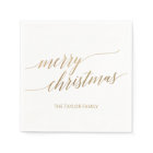 Élégante Gold Calligraphy Joyeux Noël