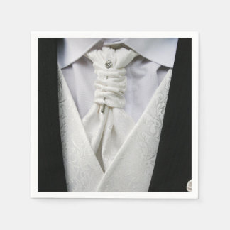 Serviette en papier élégante smoking pour homme