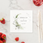 Elégante Terre verte Noms personnalisés Date