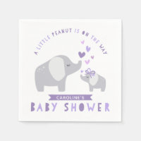 Eléphant Petit Arachide | BABY SHOWER | Violet