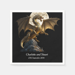 Serviette En Papier Élevage de dragon de fer