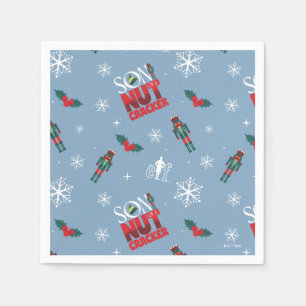 Serviette En Papier Elf "Fils d'un Noisette" Motif d'hiver
