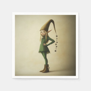 Serviette En Papier Elfe forestier enchanté