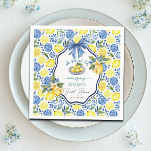 Serviette En Papier Elle a trouvé sa Baby Shower de mariage