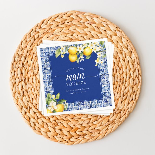 Serviette En Papier Elle A Trouvé Sa Fête des mariées Principale De Ci (Créateur téléchargé)