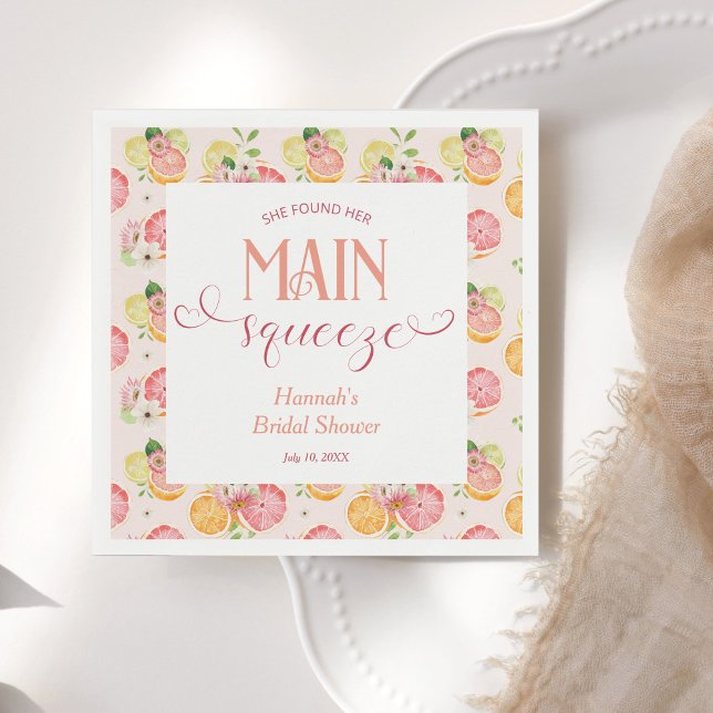Serviette En Papier Elle a trouvé sa grande réception de mariage (Créateur téléchargé)