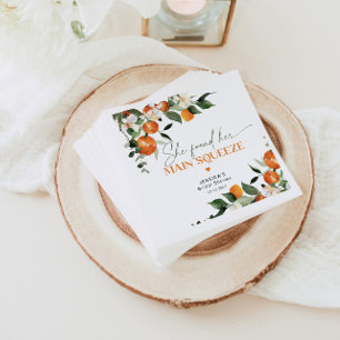 Serviette En Papier Elle a trouvé sa principale douche nuptiale d'agru