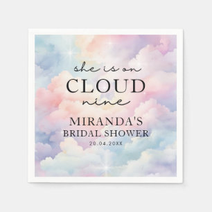 Serviette En Papier Elle est sur Cloud 9 Dreamy Stars Fête des mariées