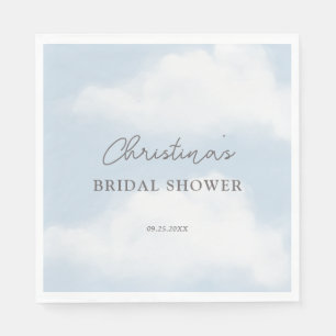 Serviette En Papier Elle est sur Cloud 9 Dreamy Watercolor Fête des ma