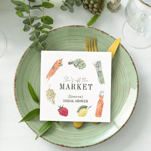 Serviette En Papier Elle n'est pas à la Fête des mariées du marché des