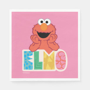 Serviette En Papier Elmo Cute & Fun