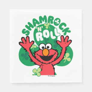 Serviette En Papier Elmo Rouleau "N" shamrock