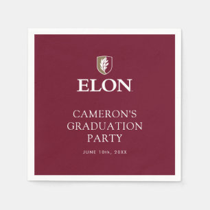 Serviette En Papier Elon   Diplômé 20XX