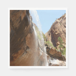 Serviette En Papier Emerald Pool Falls II du parc national de Zion