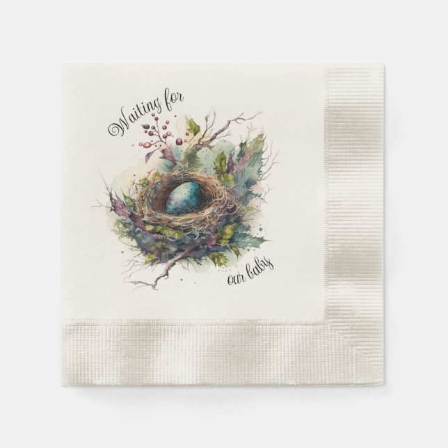 Serviette En Papier En attente de notre papier bébé Napkin (Devant)