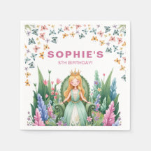 Enchanted Woodland Fairy Princess Anniversaire