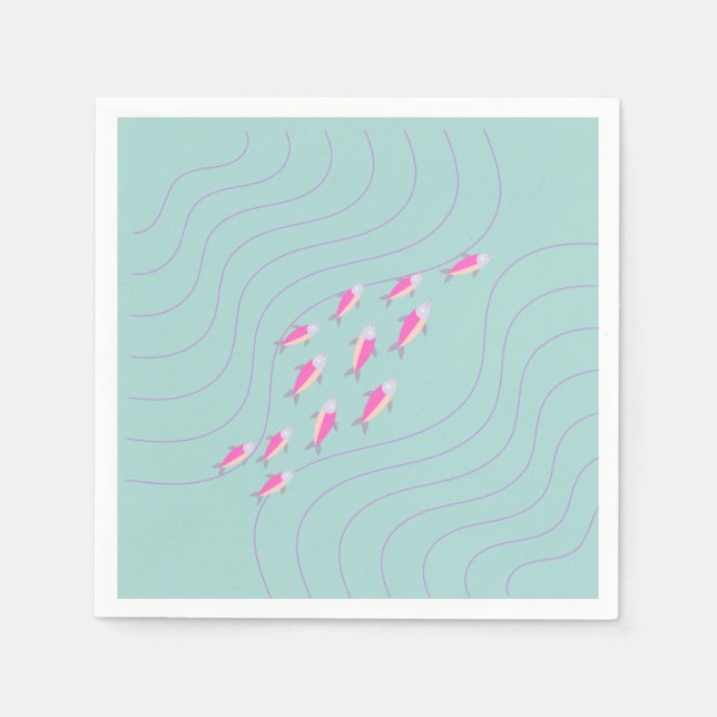 Serviette En Papier Enfants d'anniversaire (Devant)